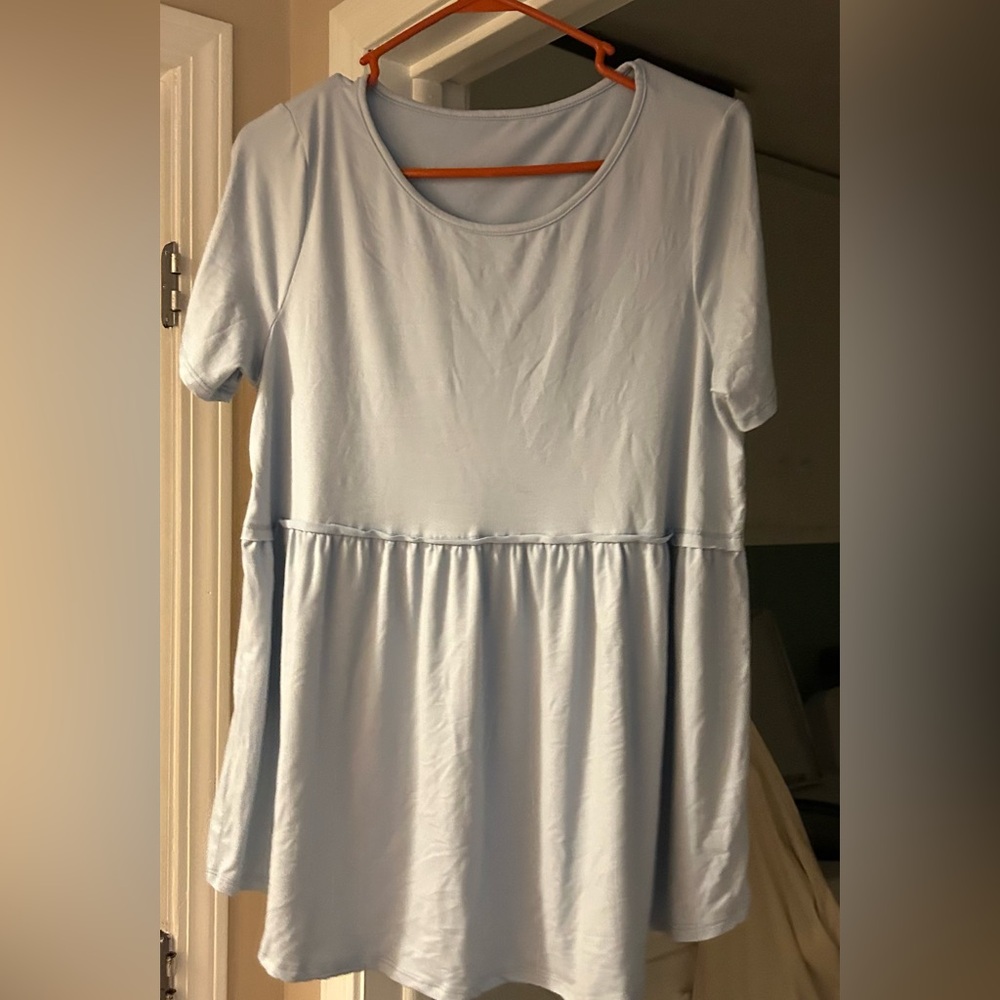Buttery soft babydoll top